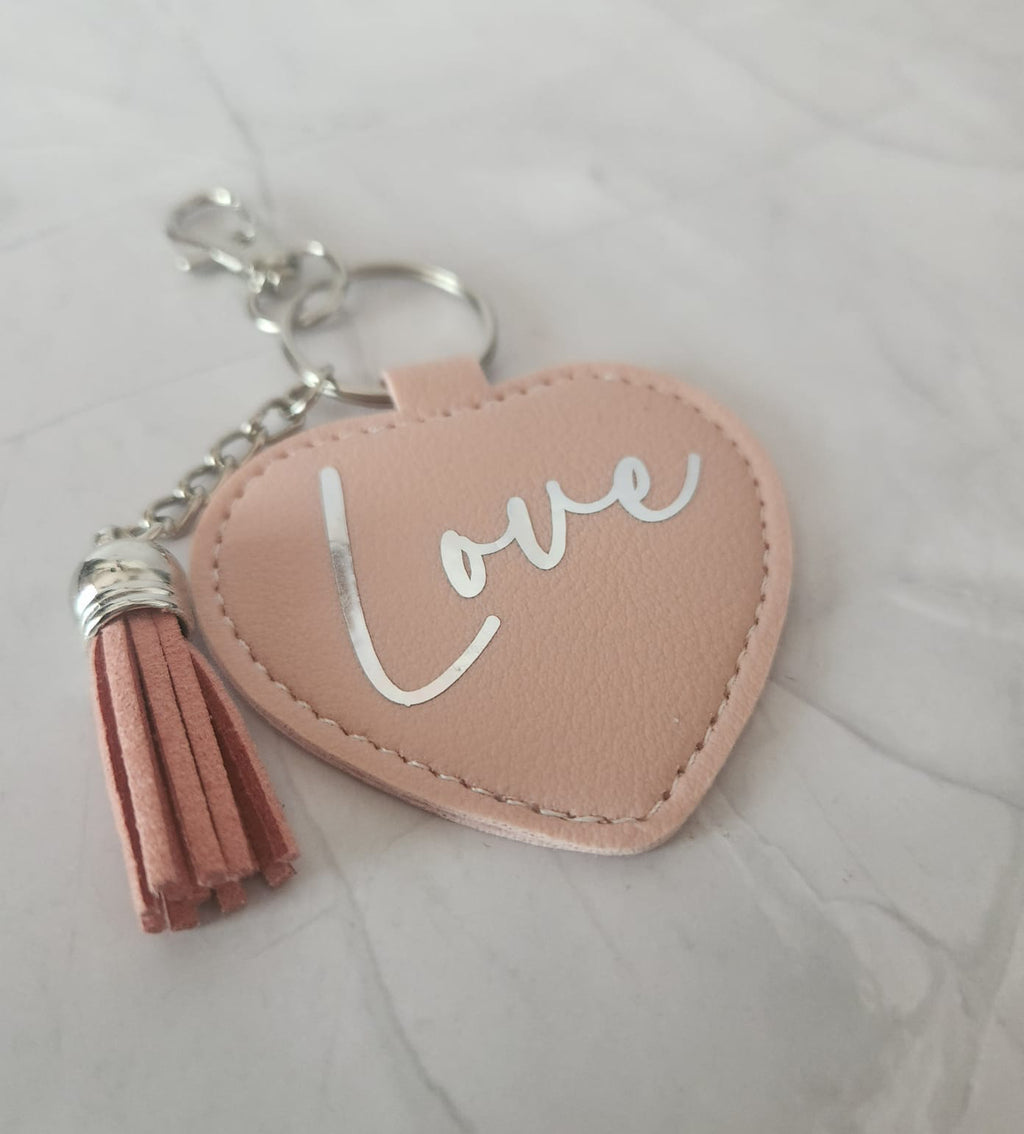 Portachiavi a forma di cuore