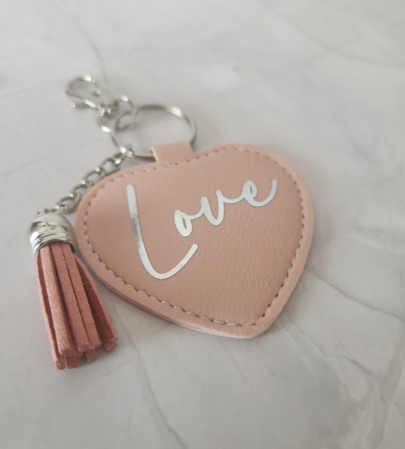 Portachiavi a forma di cuore