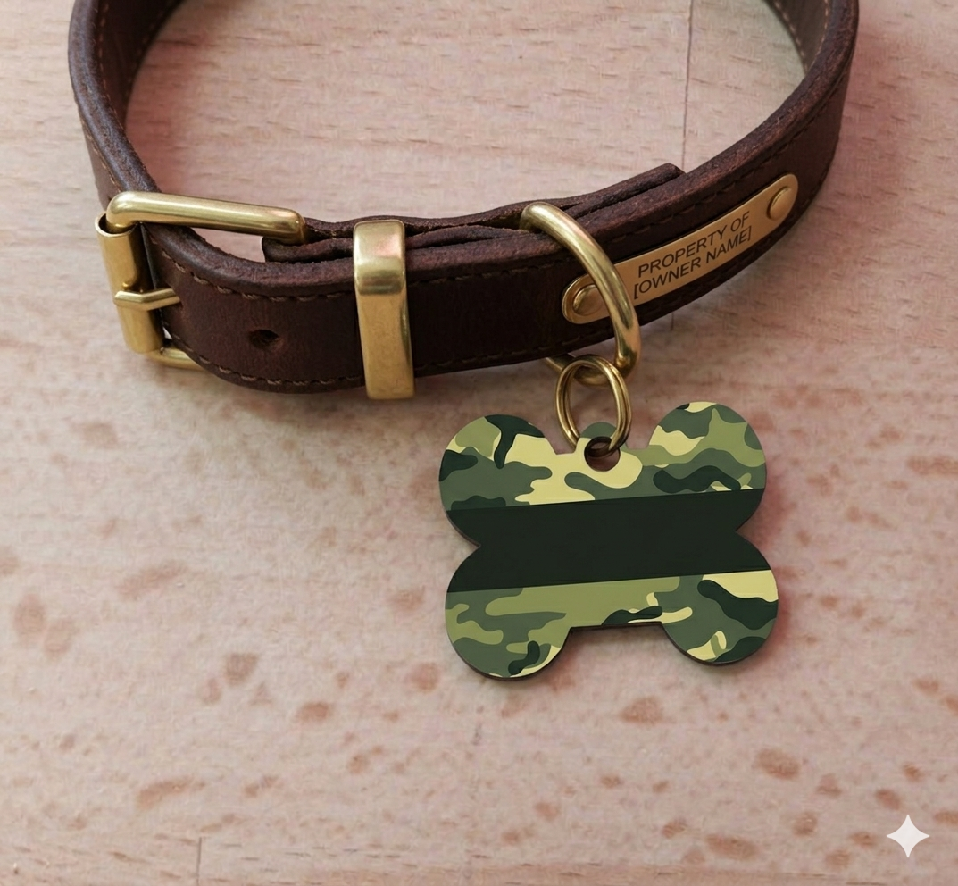 Targhetta Cane da personalizzare