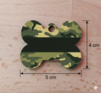 Targhetta Cane da personalizzare