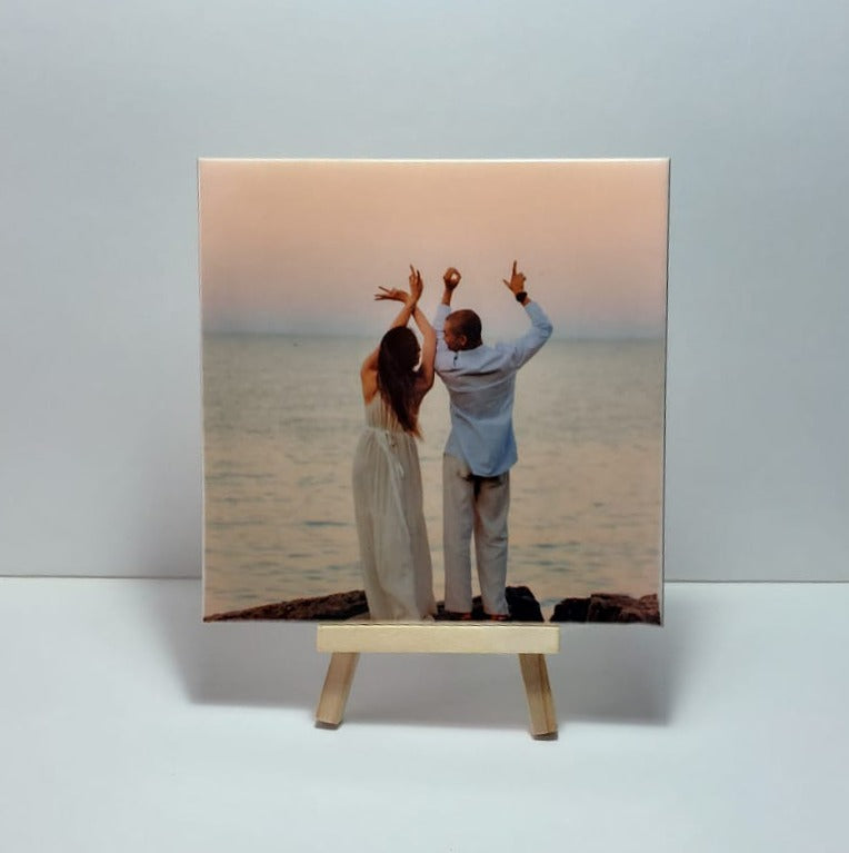 Piastrella 15x15 in Ceramica Personalizzabile con Foto a Tua Scelta