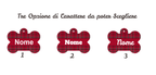 Targhetta Cane da personalizzare