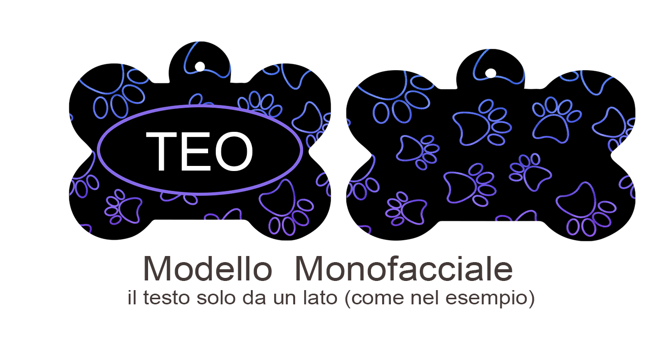 Placchetta da Personalizzare per il suo Collare