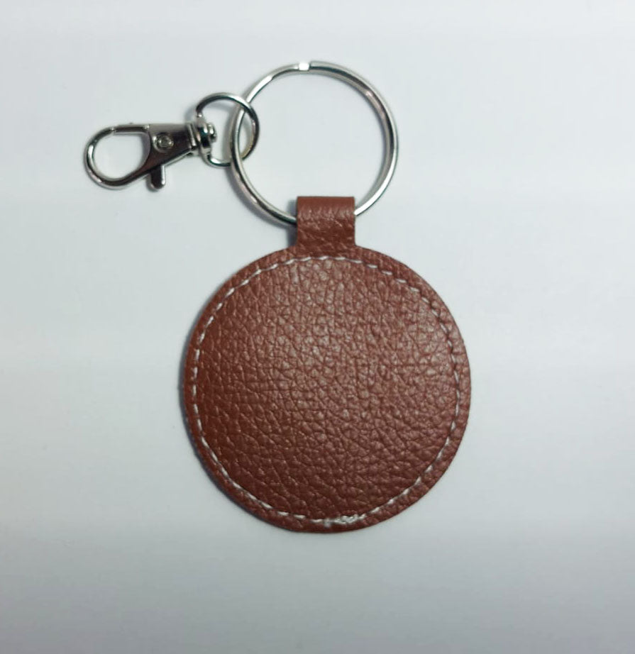 Portachiavi Ecopelle da personalizzare "Superpapà"