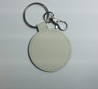 Portachiavi Ecopelle da personalizzare "Superpapà"