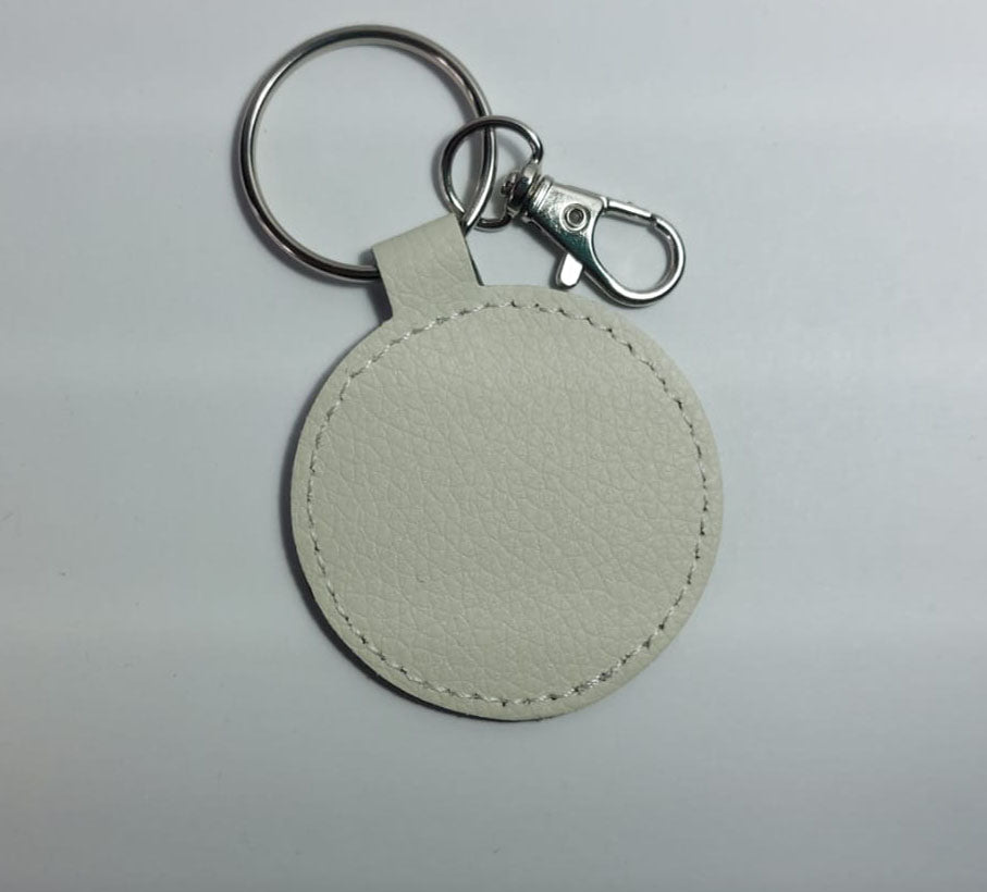 Portachiavi Ecopelle da personalizzare "Superpapà"