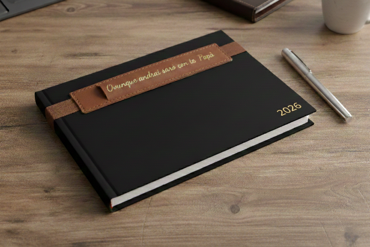 Portapenne in Ecopelle da Personalizzabile 16x3 cm