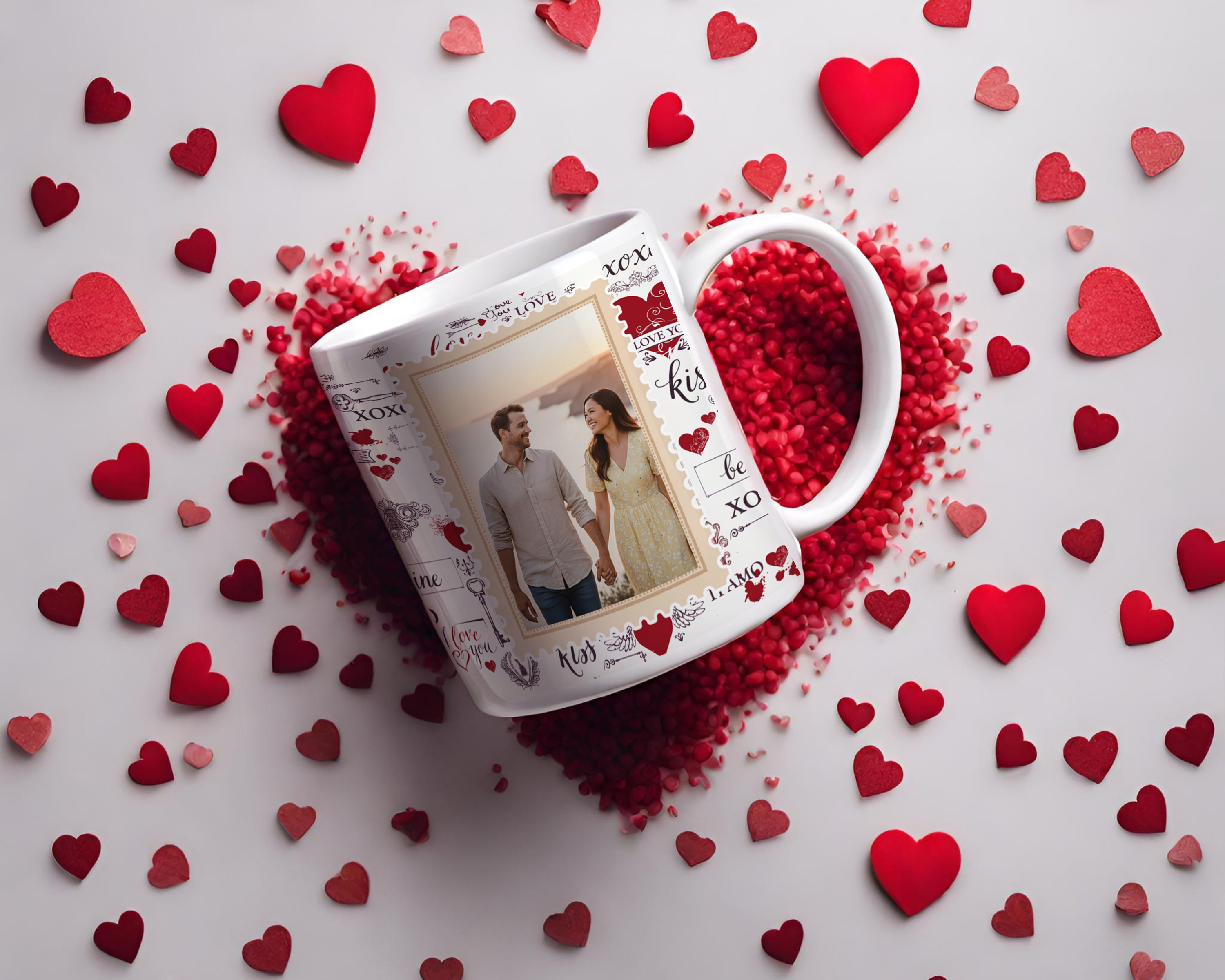 Tazza "Noi" da Personalizzare Foto e Sfondo Tematico a Scelta