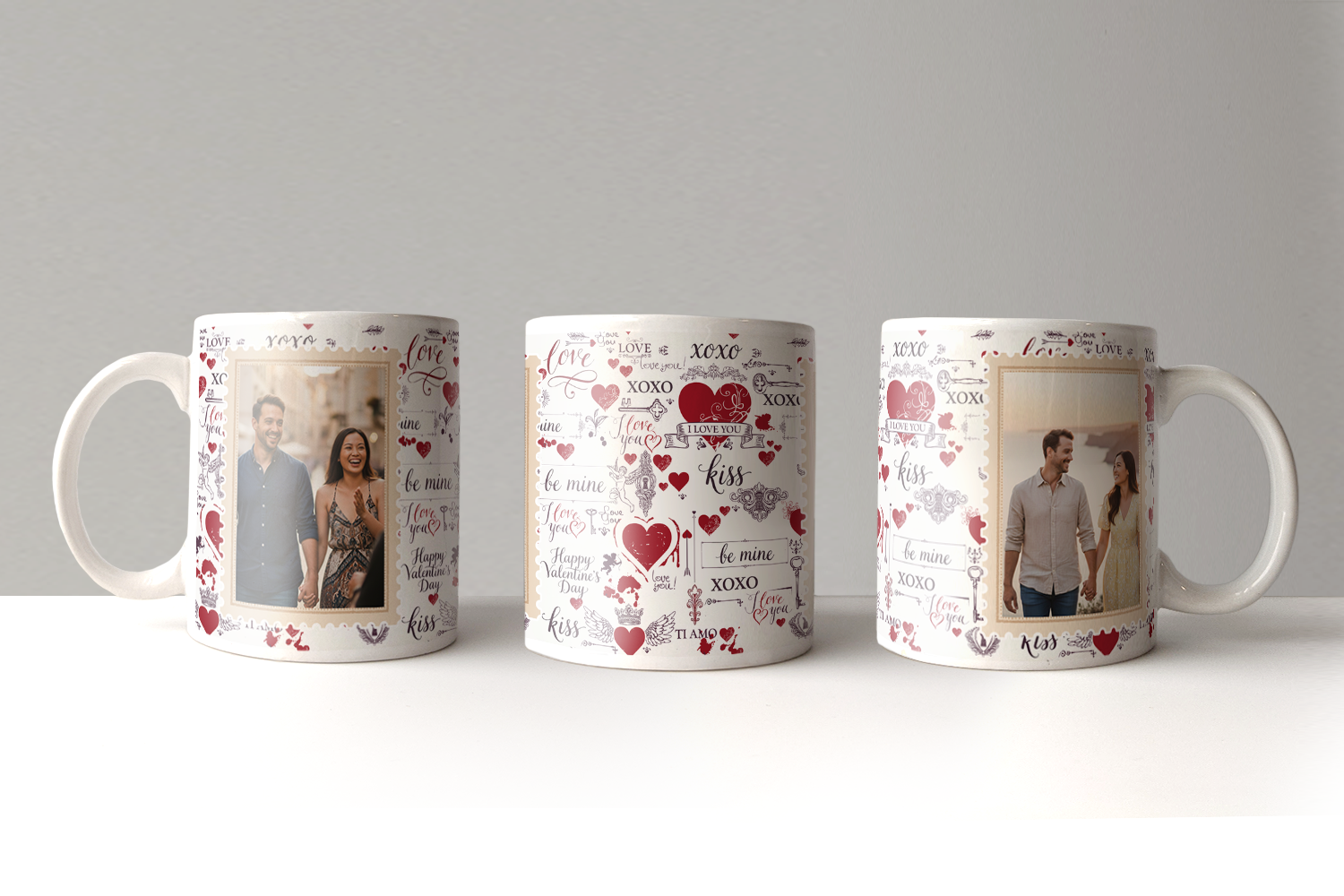 Tazza "Noi" da Personalizzare Foto e Sfondo Tematico a Scelta