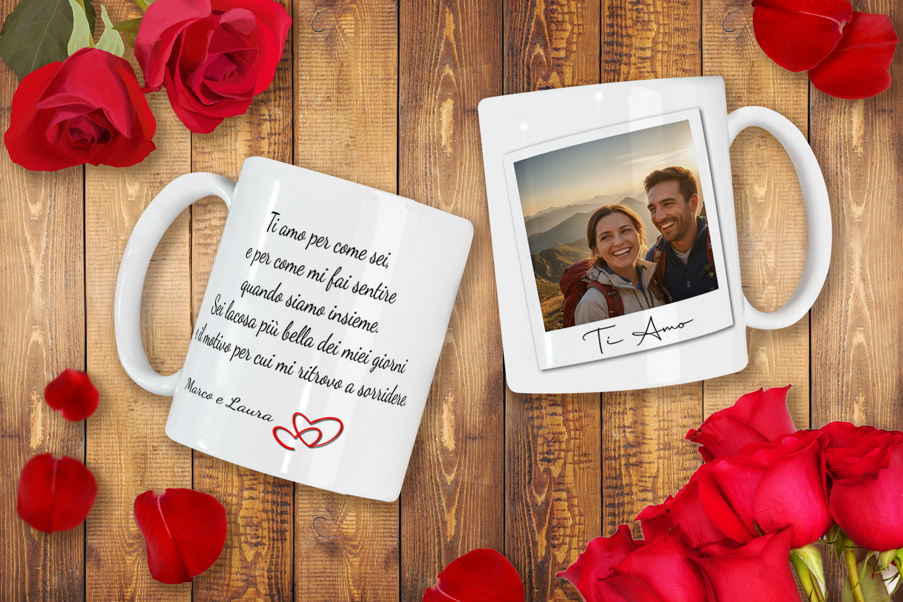 Tazza in Ceramica Personalizzabile con Foto o Testo